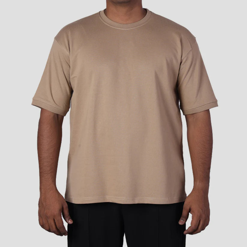 SAND PREMIUM BASIC T-SHIRT